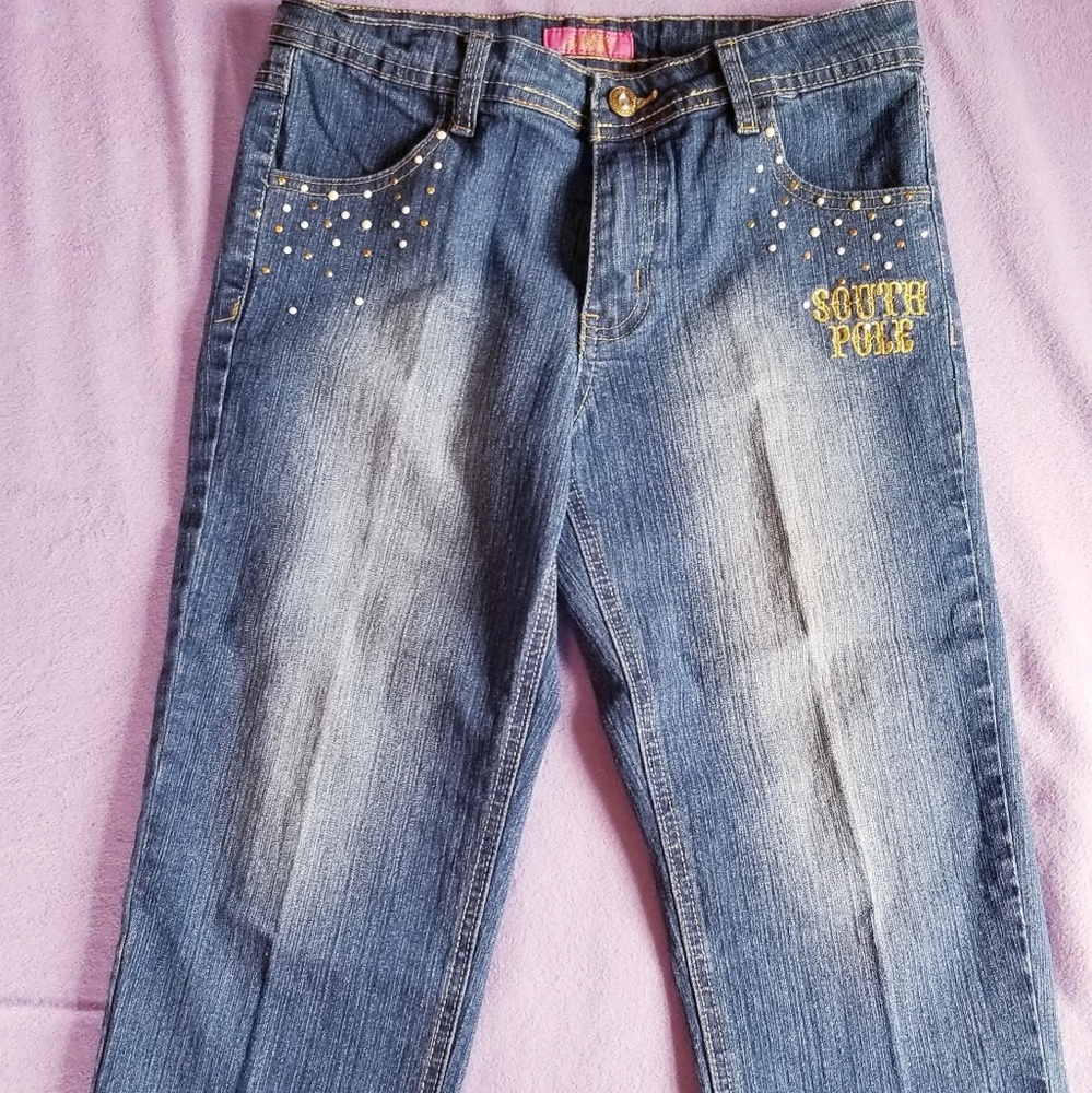 South Pole Denim Peddle Pushers 16 teen